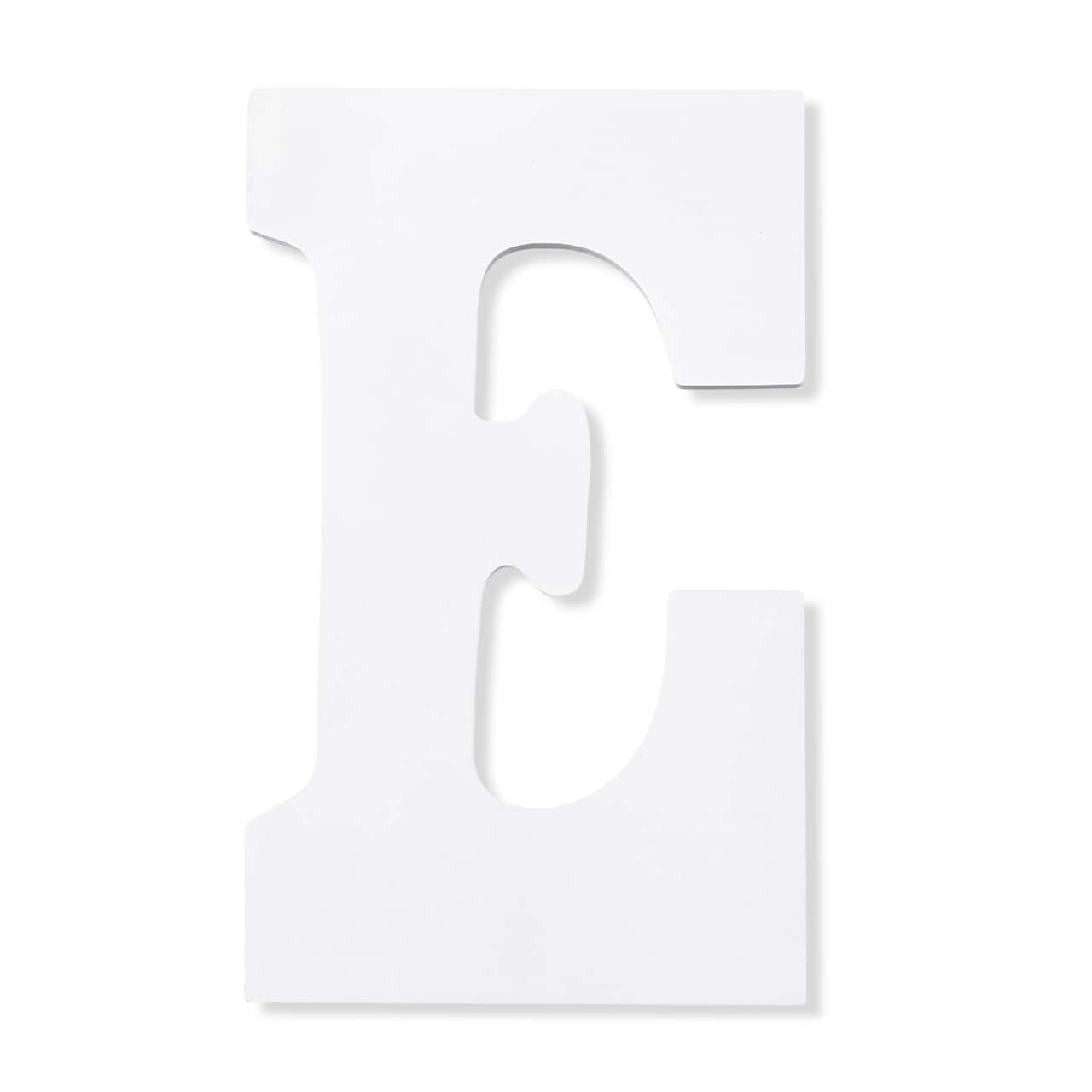 6 Pack: 9" White MDF Whimsy Letter by Make Market®